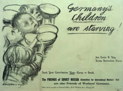 K.Kollwitz，德国的儿童正在挨饿 作者 凯特·珂勒惠支
