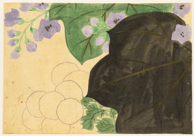 百世花卉（桃源草）：菊花和泡桐（菊切） 作者 神坂积家
