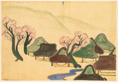百世之花（桃源草）：春天的农庄（春田卡） 作者 神坂积家
