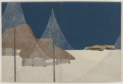 百世之花（桃源草）：渔村 (Ryoson) 作者 神坂积家