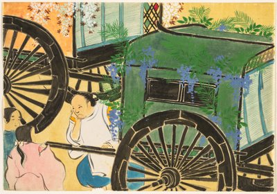 百世花卉（桃源草）：花车 作者 神坂积家