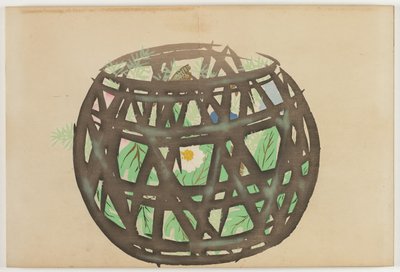 百世之花（百草）：花篮 (Hanakago) 作者 神坂积家