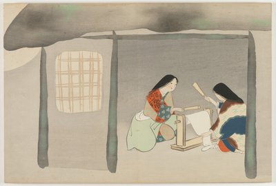 百世之花（百草）：饱满的丝绸 (Uchiginu) 作者 神坂积家
