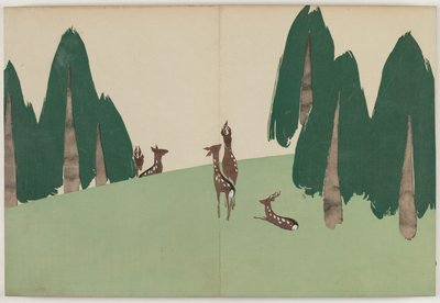 百世之花（百草）：春日平原（春日野） 作者 神坂积家