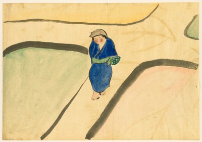 百世之花（桃源草）：春天的田野 (Haru no tanomo) 作者 神坂积家