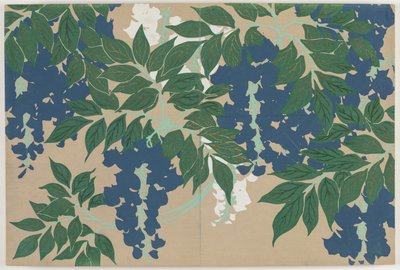 百世花卉（百草）：紫藤（富士） 作者 神坂积家