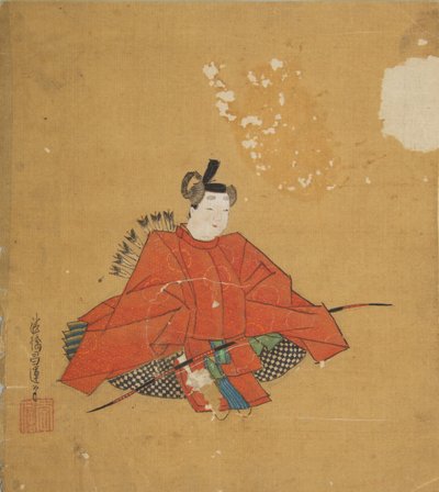 不朽的诗人，17世纪。 作者 鹿野翔