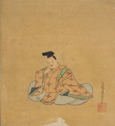 不朽的诗人，17世纪。 作者 鹿野翔