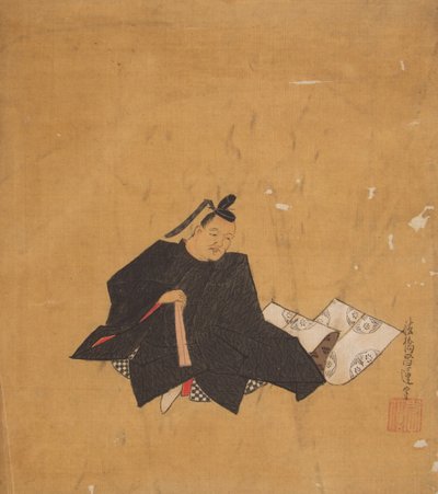 不朽的诗人，17世纪。 作者 鹿野翔