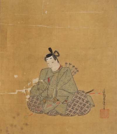 不朽的诗人，17世纪。 作者 鹿野翔