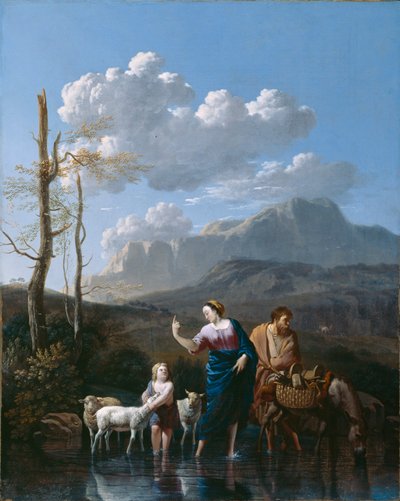圣家族从埃及返回 作者 卡雷尔·杜哈丁（Karel Dujardin）