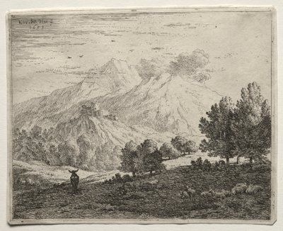 四山。 作者 卡雷尔·杜哈丁（Karel Dujardin）
