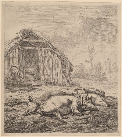 三只猪 作者 卡雷尔·杜哈丁（Karel Dujardin）
