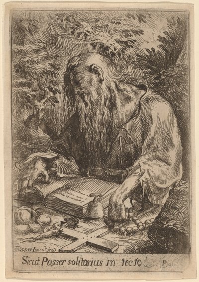 隐士圣徒 作者 Karel Frantisek 礼帽
