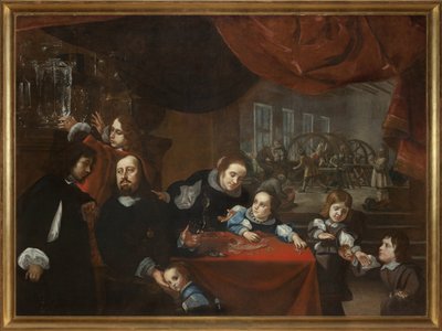 Dionysio Miseroni (1607-1661) and his Family 作者 卡雷尔·斯克雷塔（KarelŠkréta）