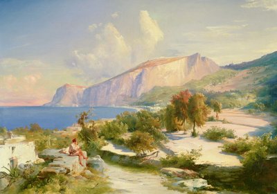 Marina Grande，Capri，c.1829 作者 卡尔布莱臣