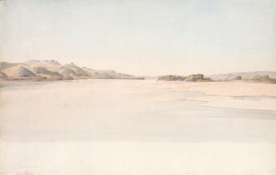 尼奥布拉拉河上密苏里州的大塔 作者 卡尔·博德默