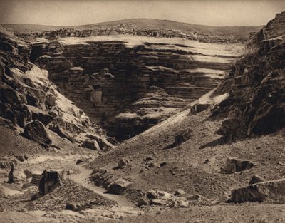 Wadi en-Nar（黑白照片） 作者 卡尔·格罗伯