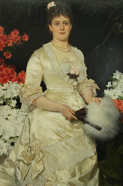 德语：Frau Hedwig Woworsky, geb.赫克曼 Hedwig Woworsky 夫人，生于赫克曼 作者 卡尔·古索