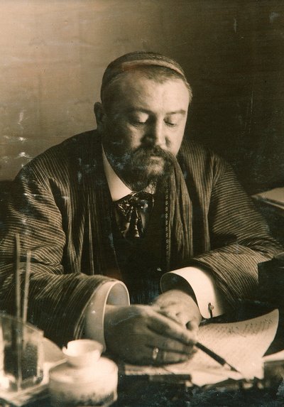 俄国作家亚历山大·库普林（Alexander Kuprin），二十世纪初 作者 卡尔·卡洛维奇·布拉