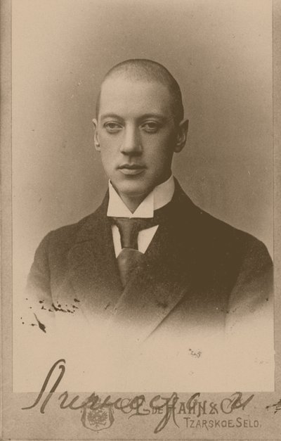 俄罗斯诗人Nikolay Gumilyov 1886-1921，约1917-1920 作者 卡尔·卡洛维奇·布拉