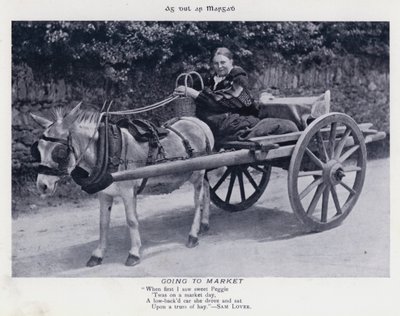 Going to Market (b/w photo) 作者 卡尔·卡洛维奇·皮拉茨基