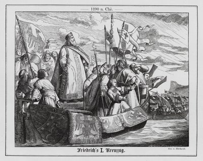 第三次十字军东征时的神圣罗马帝国皇帝腓特烈一世 作者 卡尔·路德维希·阿道夫·埃哈特