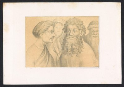 Drie mannen en een jonge vrouw Entwürfe und Studien eines niederländischen Meisters aus dem XV. Jahrhundert. Nach den in der Königlichen Bibliothek zu Berlin aufbewahrten Originalen (series title) 作者 普鲁伊斯韦滕沙彭学院