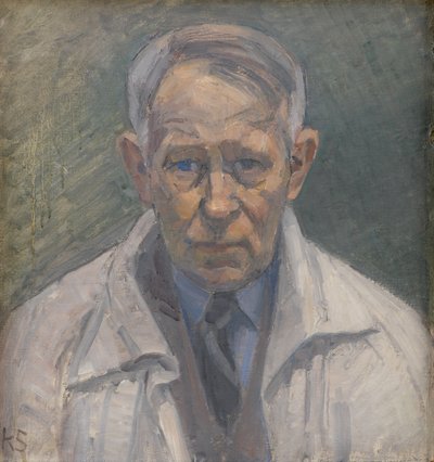 自画像 作者 Karl Schou