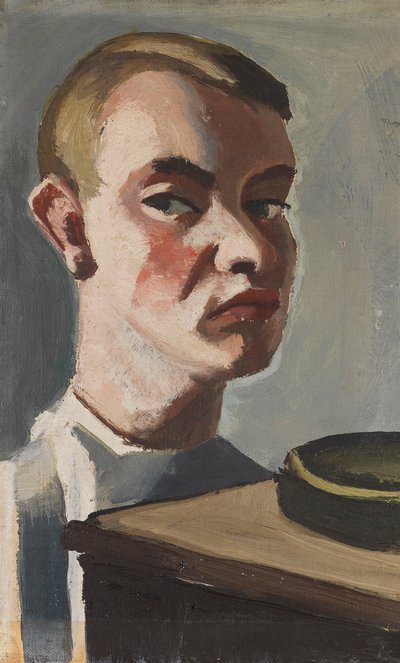 自画像c。 1920年。 作者 卡尔·特拉特