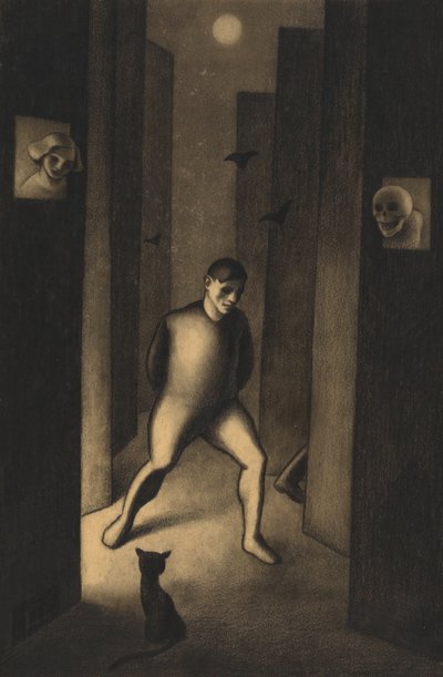 梦想家，c.1929 作者 卡尔·维纳