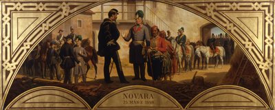 1849 年诺瓦拉战役后的插曲 作者 卡尔·冯·布拉斯