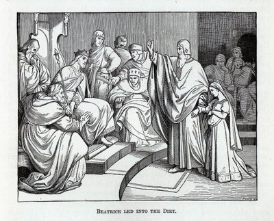 比阿特丽斯（Beatrice）进入国会，1882年 作者 卡斯珀·奥特尔