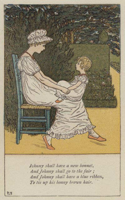 Johnny shall have a new bonnet (colour litho) 作者 凯特（后）格林纳威