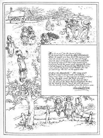 家-美》。插图：凯特-格林纳威 作者 凯特·格林威（Kate Greenaway）
