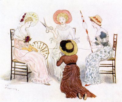 命运面前的凯特-格林纳威 作者 凯特·格林威（Kate Greenaway）