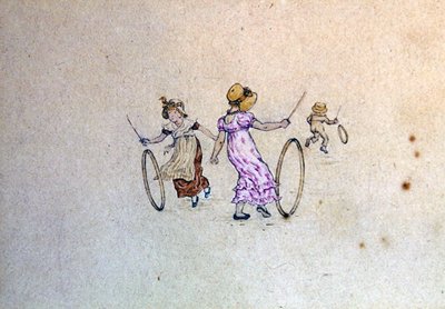 1889年年鉴的三月插图 作者 凯特·格林威（Kate Greenaway）