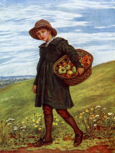 凯特格林纳威去了村庄 作者 凯特·格林威（Kate Greenaway）