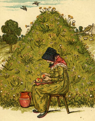 有一个老 作者 凯特·格林威（Kate Greenaway）