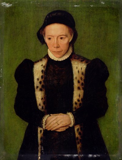 一个女人的肖像 作者 Katharina van Hemessen
