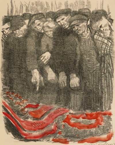 马兹弗里德霍夫（Marzfriedhof），1913年 作者 凯特·珂勒惠支