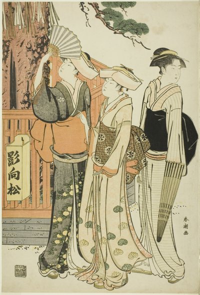 神圣松树下的三个女人 作者 胜川俊町