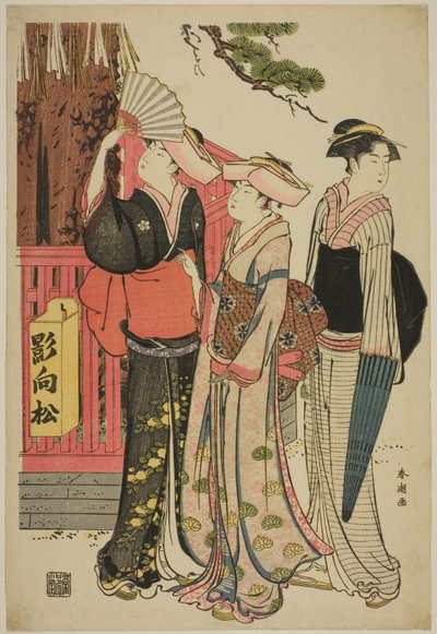 神圣松树下的三个女人 作者 胜川俊町