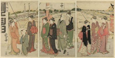参拜正木稻荷神社 作者 胜川俊町