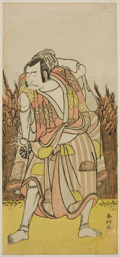 1775 年 4 月在中村剧场（？）上演的《奥州足立原》（？ 作者 胜川俊康®̄