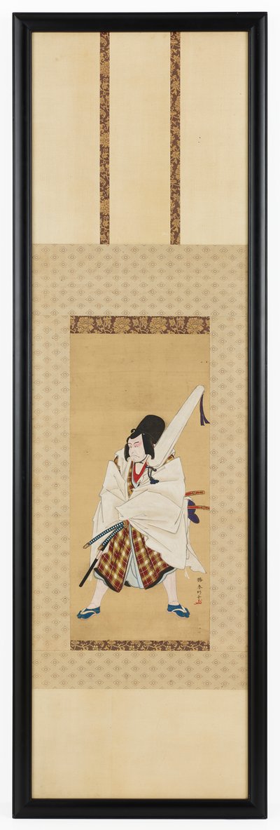 演员市川惠比寿三世在《菅原与书法的秘密》一剧中饰演松丸，第18届 作者 胜川俊子