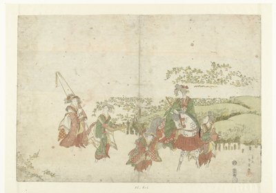 来自 Ide Tama rivier 作者 Katsukawa Shunsen
