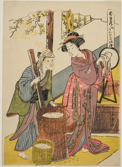 第六幕忠臣库》中的洋一兵卫家 作者 胜川俊章
