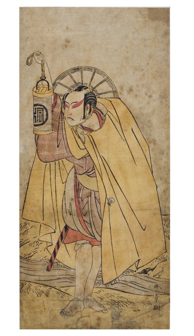 演员三野川一松（Sanno gawa Ichimatsu）扮演的角色 作者 胜川俊章