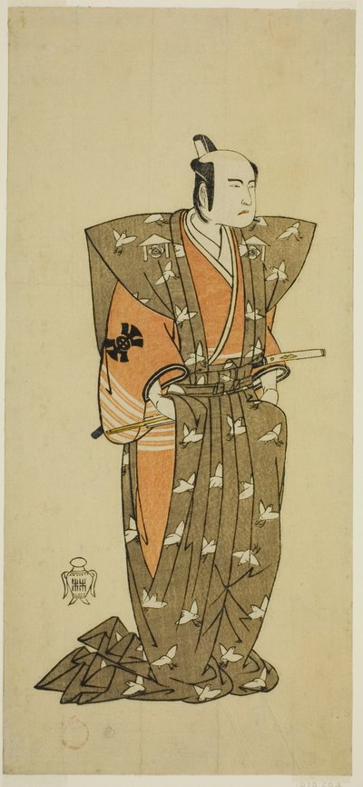 1768 年二月在市村剧场（？）演出的《曾我大牟加师书》（？ 作者 胜川俊章